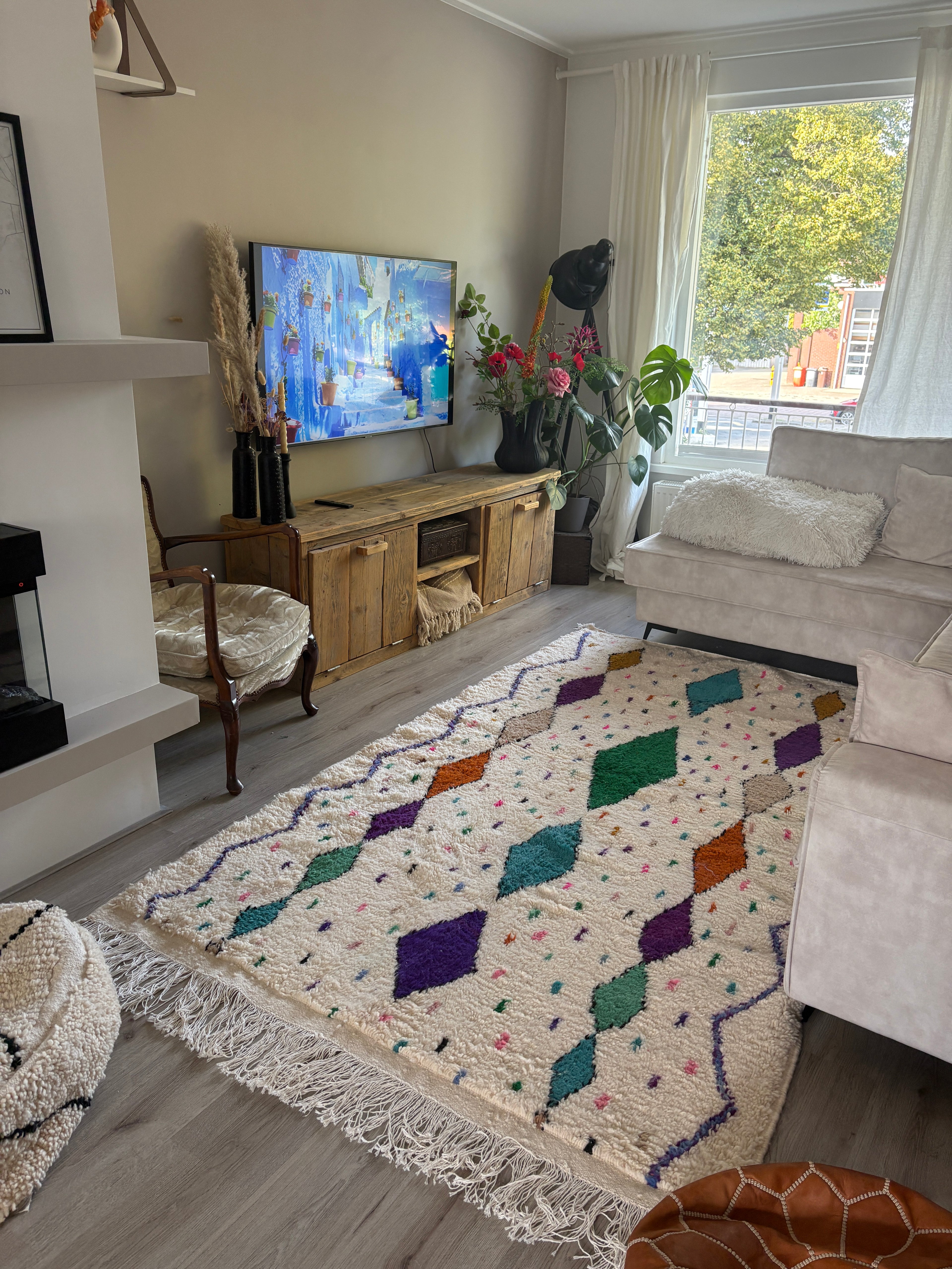 Moroccan Berber Rug – Handwoven Beauty