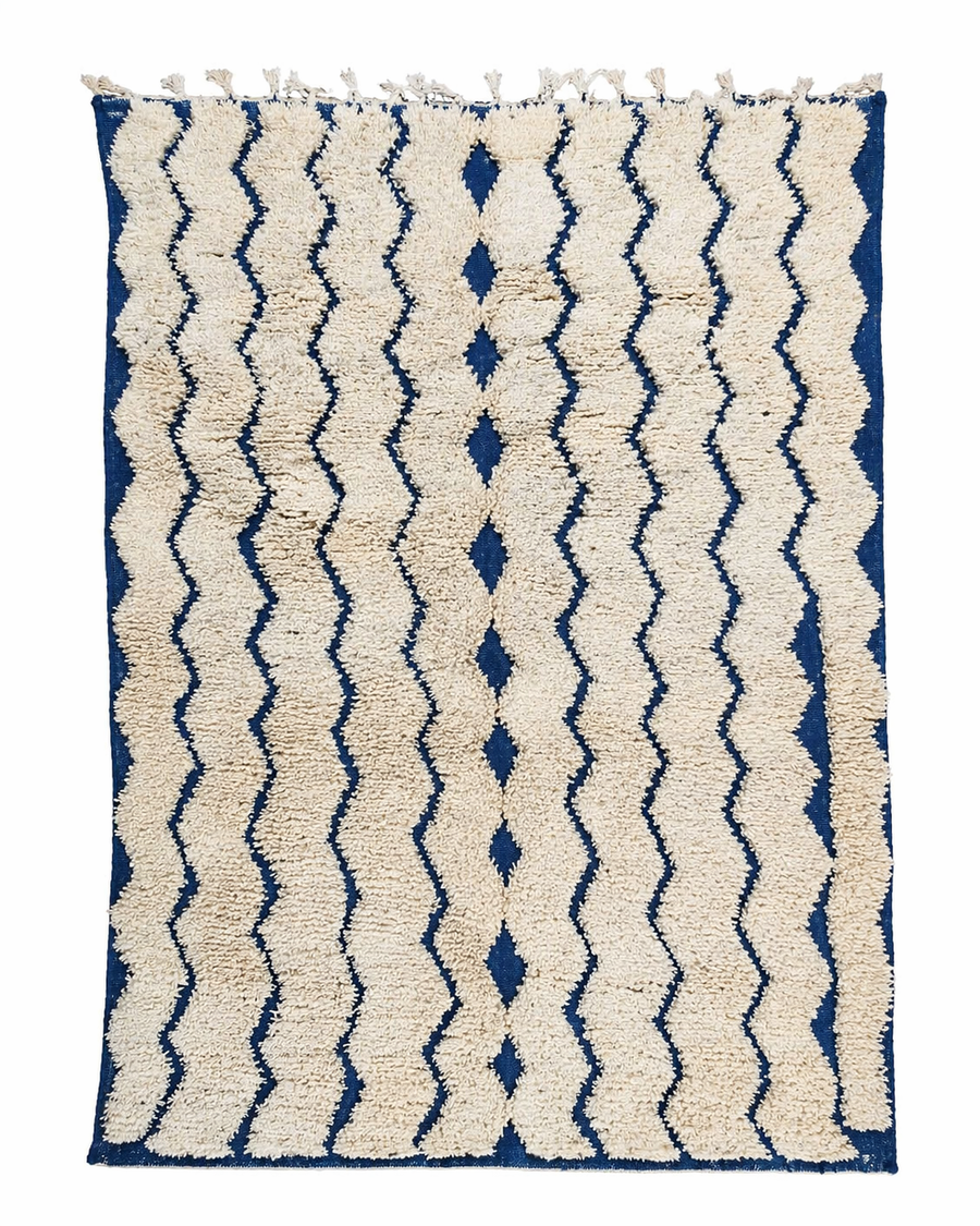 Moroccan Handmade Wool Rug – Timeless Berber Design