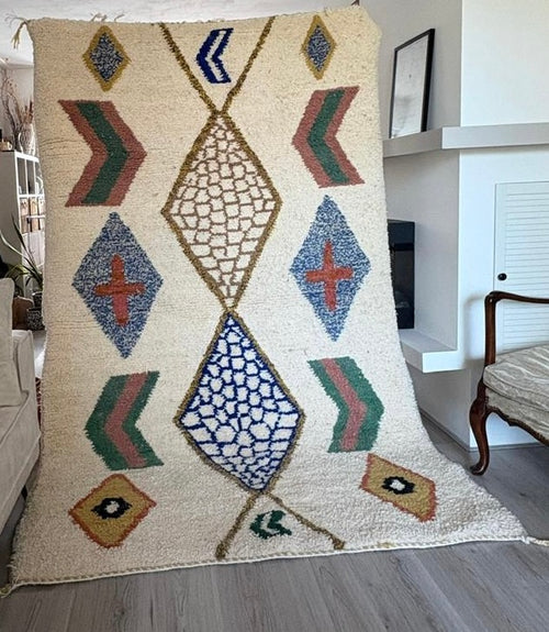 Authentic Handwoven Berber Wool Rug | Morocco 250/150