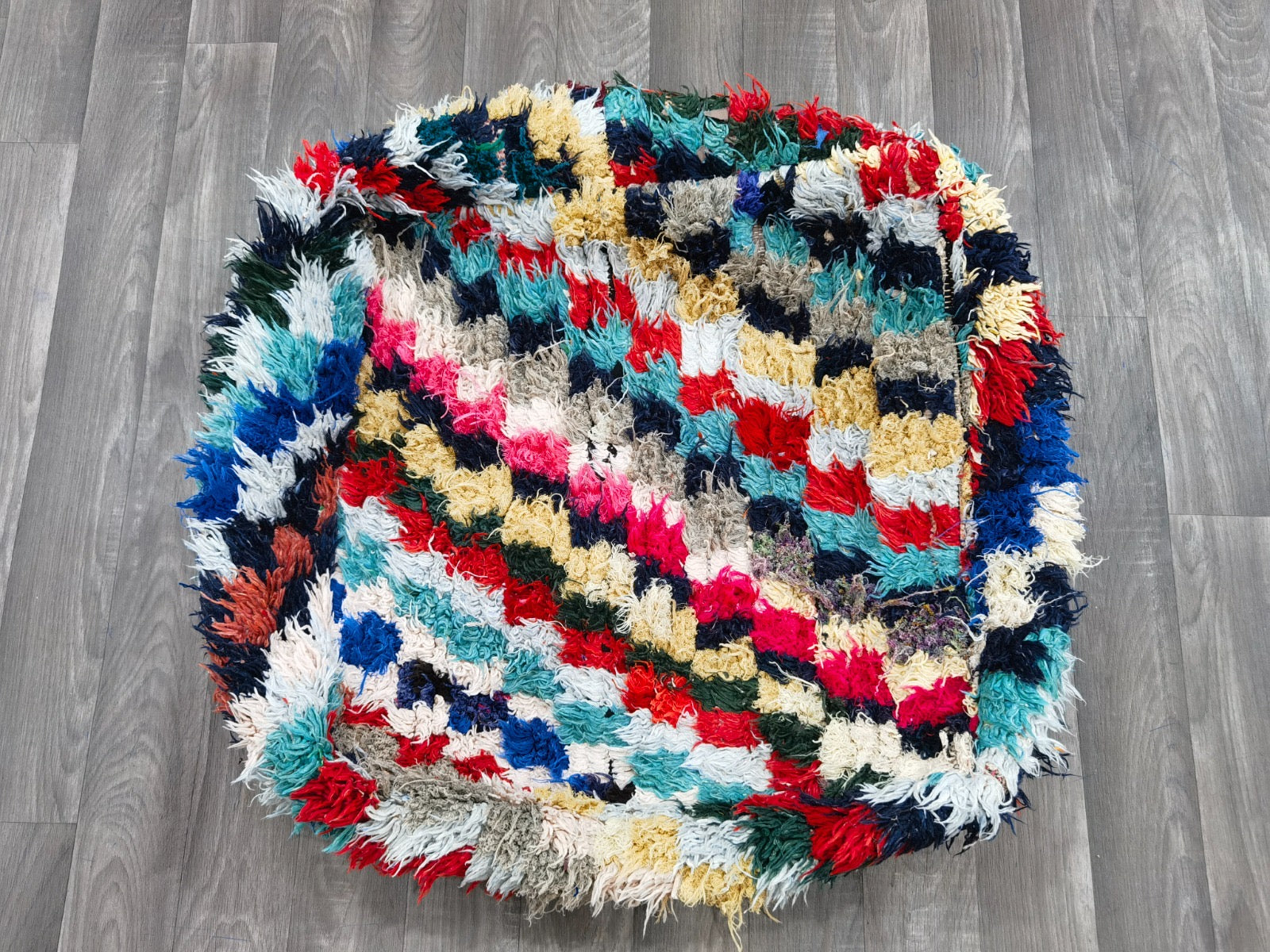 Moroccan pouf