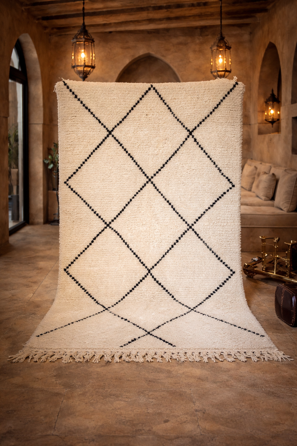 Beni Ourain Rug from the Atlas Mountains 250/150