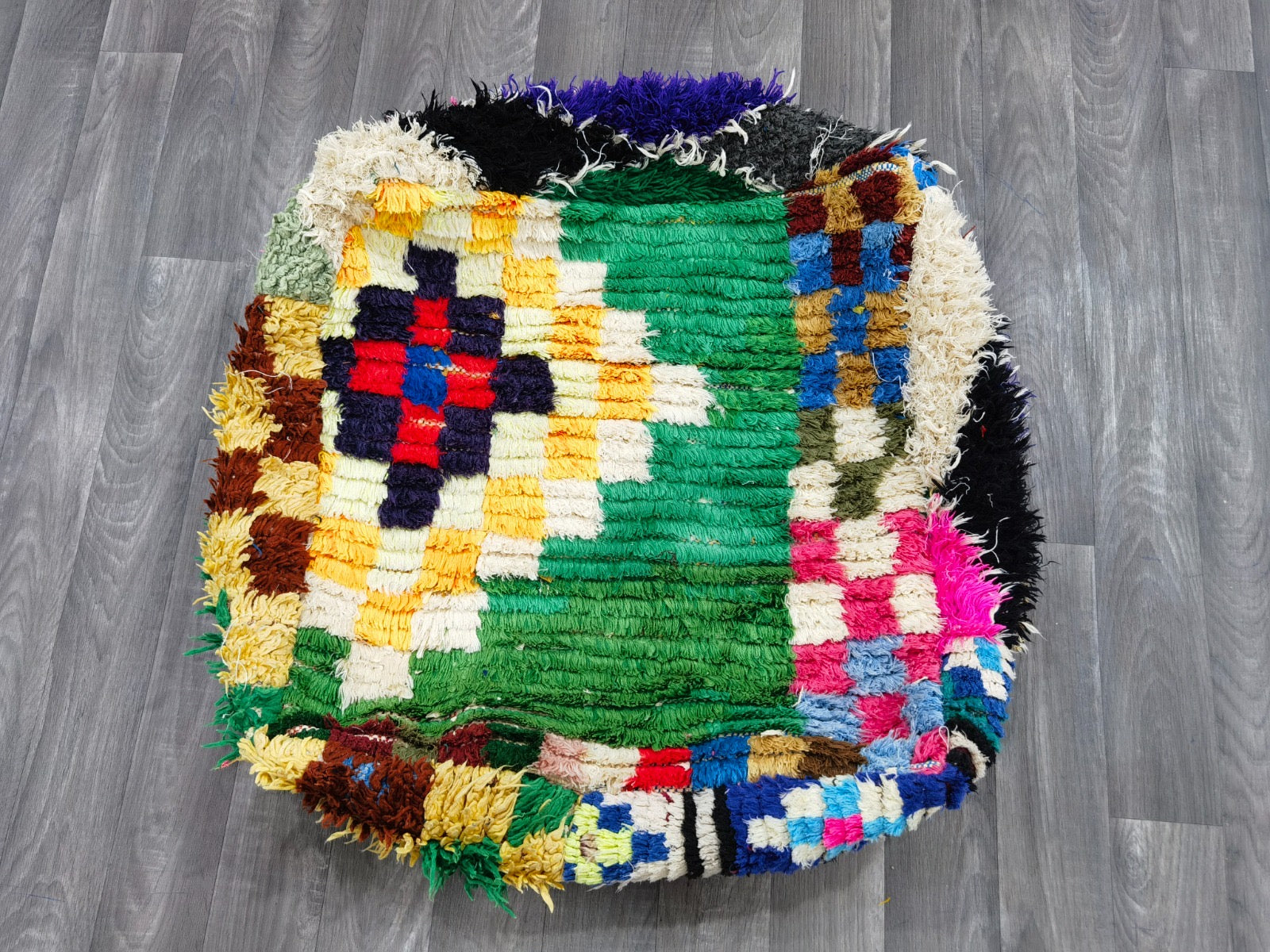 Moroccan pouf